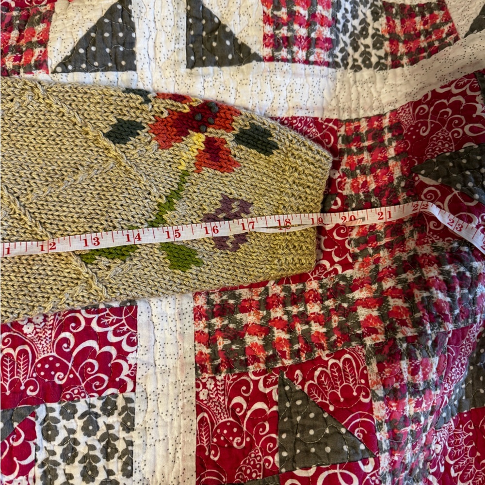L.L. Bean Vintage Floral Cardigan Sweater - Picture 12 of 13